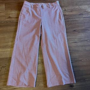 J. Jill womens dress Capri pant red and white